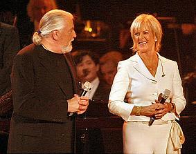 Jon Lord with Frida