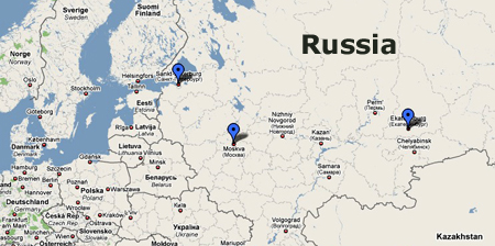 Russian map