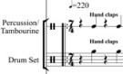 Unsuare Dance Full Score - excerpt