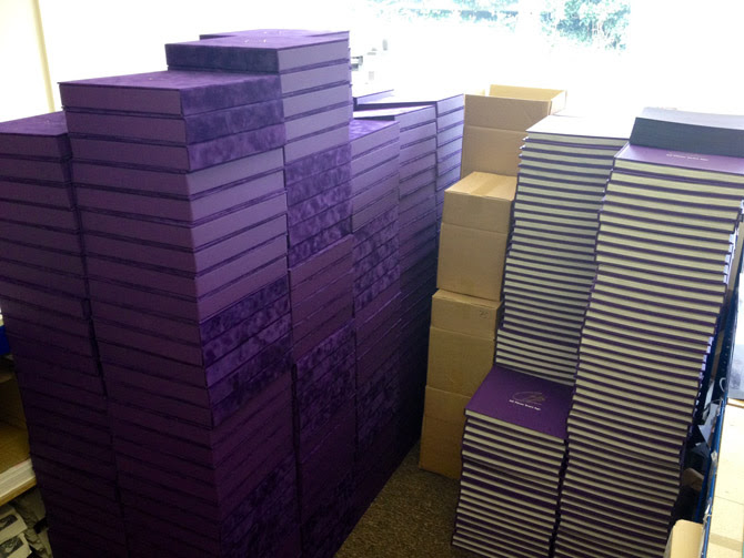 books and boxes