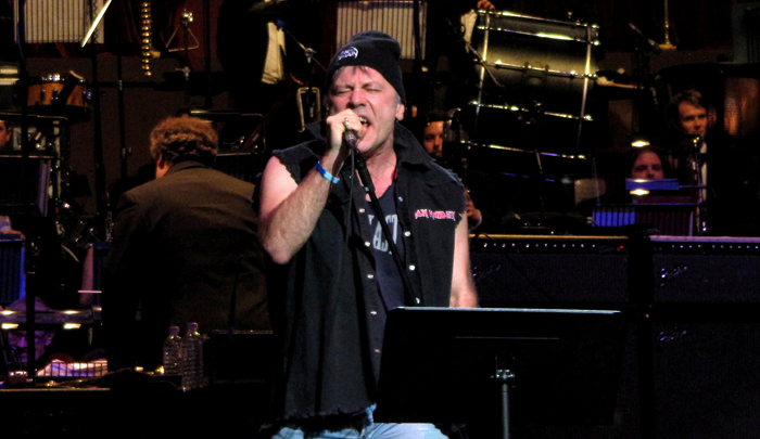 Bruce Dickinson at Celebrating Jon Lord. Photo: Moth Clark