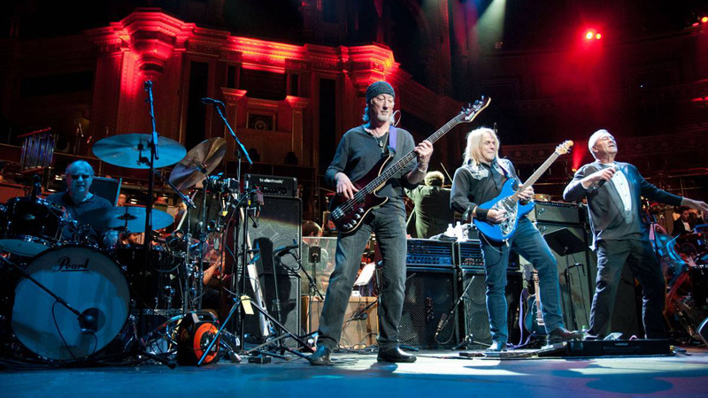 Deep Purple with Paul Mann conducting the Orion Orchestra. Photo: Toward Infinity