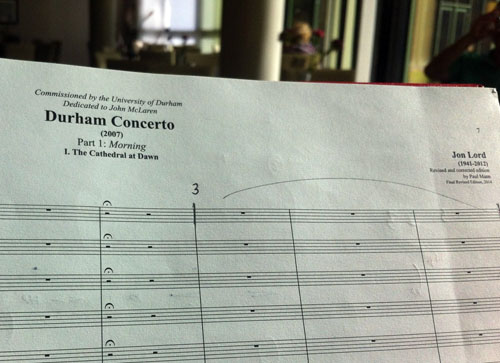 The score awaits...